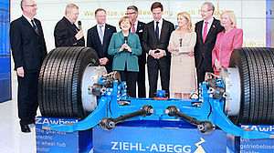 ZIEHL-ABEGG with Chancellor Angela Merkel