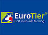 EuroTier Tierköpfe ineinander, Text "EuroTier First in animal farming"