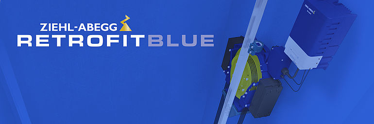 Retrofitblue Antriebstechnik Aufzugsantrieb mit Seilen & Regelgerät