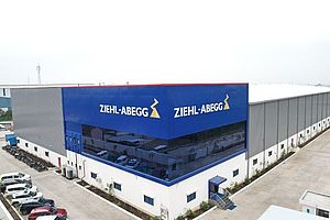 ZIEHL-ABEGG Indien Produktion Produktionsstätte von ZIEHL-ABEGG in Maharashtra, Indien