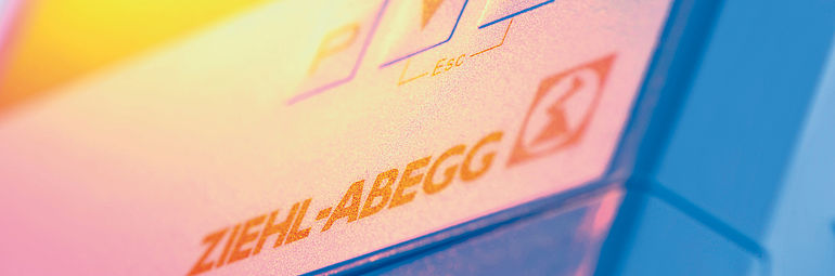 ZIEHL-ABEGG product range cover image control technology