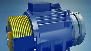 gearless elevator drive ZAtop