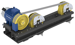 ZAframe MS8000B S-wrap frame with ZIEHL-ABEGG elevator machine