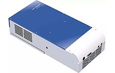 blue ZIEHL-ABEGG power feedback unit ZArec4C 026-039 horizontal 45 degrees rotated