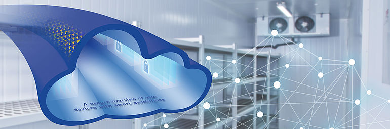 blue cloud ZAbluegalaxy in the background cooling chamber with fans