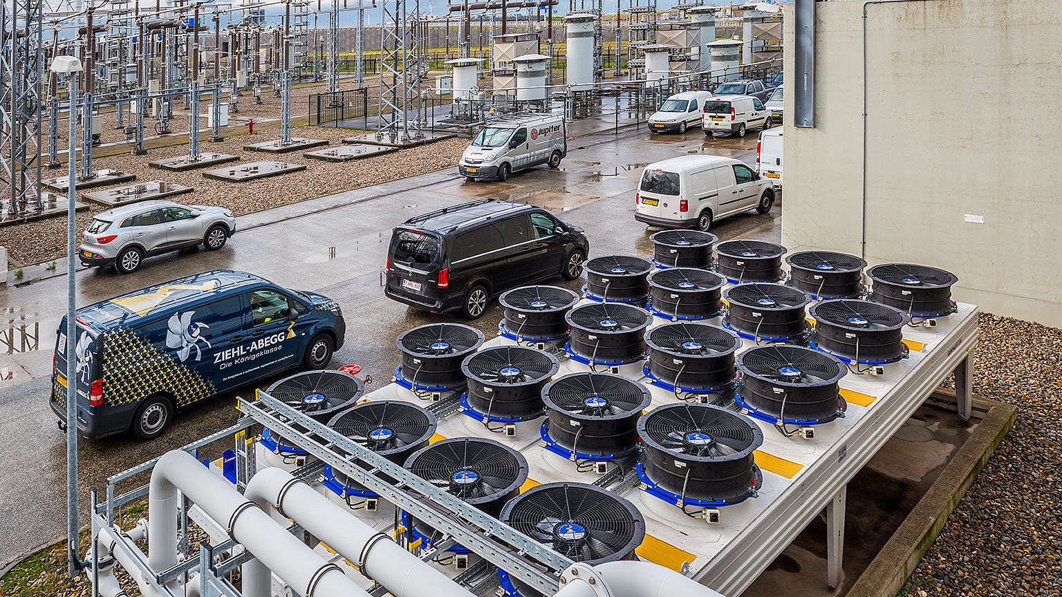 Ziehl-Abegg fans Cooling by fans
