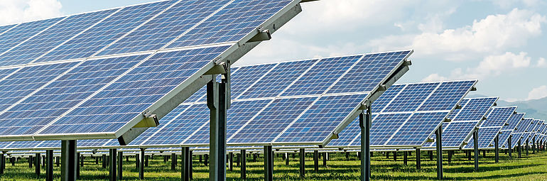 1-solar power_bio energy_fuel cell detail view solar power plant