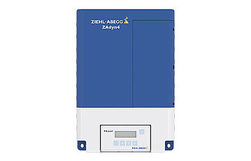 ZAdyn4C 011-032 blauer Frequenzumrichter ZAdyn4C 011-032 Frontansicht