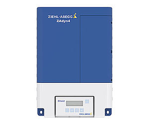 ZAdyn4C 011-032 blaues Regelgerät Frontsicht
