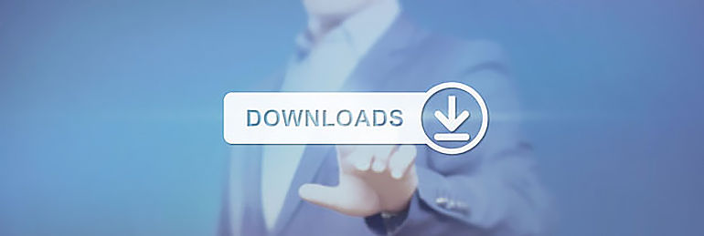 teaser supplier portal downloads person in a suit taps on graphic with lettering downloads