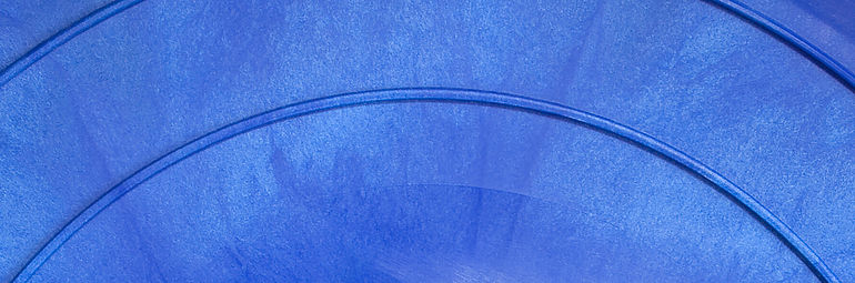 material ZAmid closeup of blue fan Cpro made of high performance composite material ZAmid