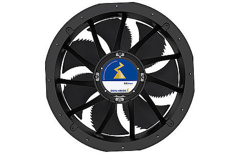 ZAplus Der Ventilator ZAplus in schwarz