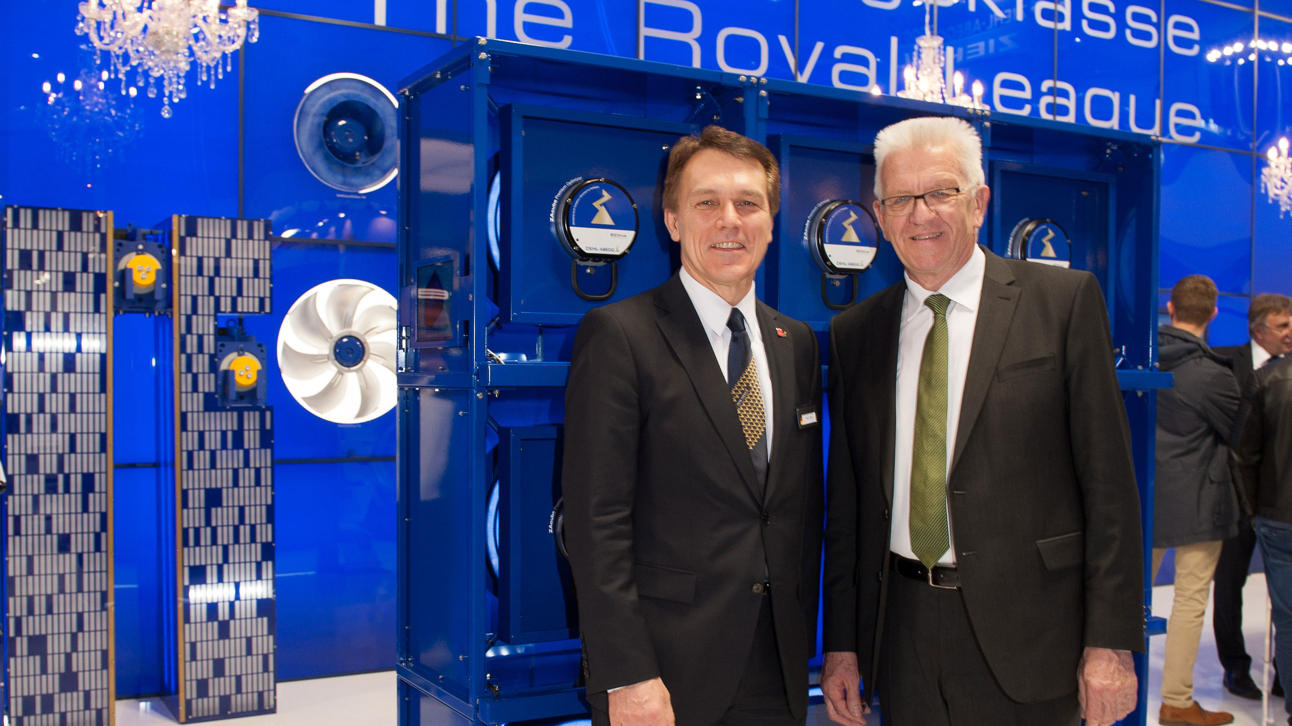 CEO Peter Fenkl and Winfried Kretschmann CEO Peter Fenkl and Winfried Kretschmann
