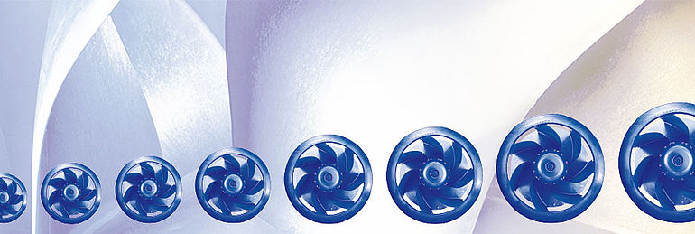 different sizes of ZAvblue side by side in a row