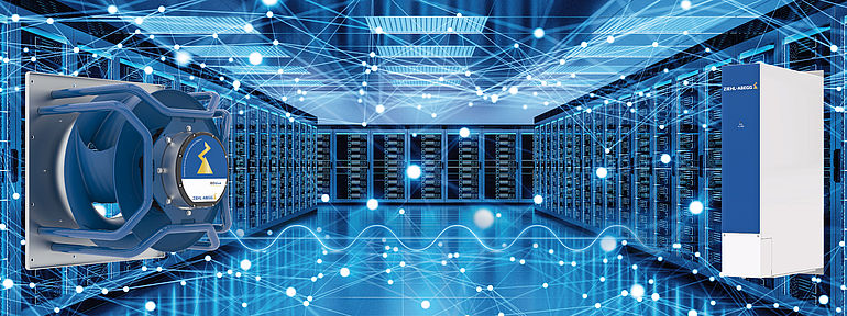 Harmonics under Control ZAbluefin in einem Datacenter