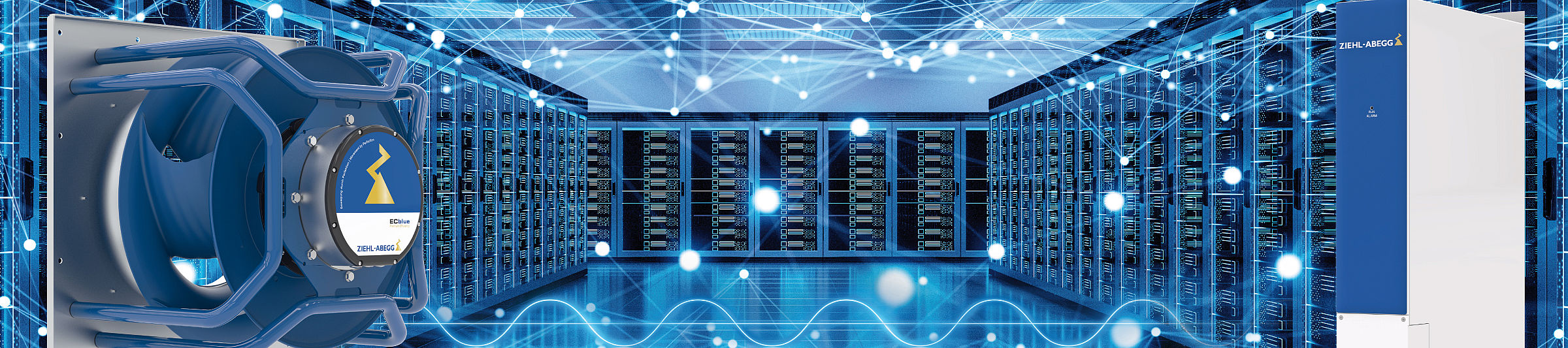 Harmonics under Control ZAbluefin in einem Datacenter