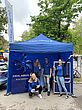 ZIEHL-ABEGG beim Kuchen- & Brunnenfest ZIEHL-ABEGG Stand mit Mitarbeitern beim Kuchen- & Brunnenfest