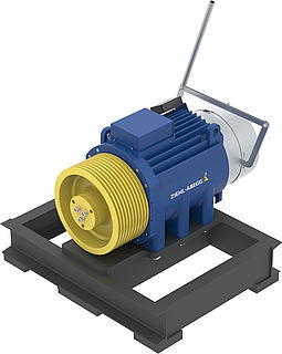 ZAframe MF6000 Flat frame with ZIEHL-ABEGG elevator machine