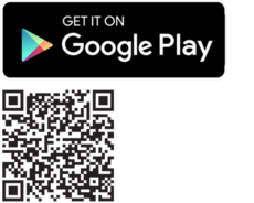 ZAmon QR-Code for Google Play store "Get it on Google Play" & QR-Code zum Abscannen