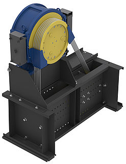 ZAframe MH3000A Elevated frame with ZIEHL-ABEGG elevator machine