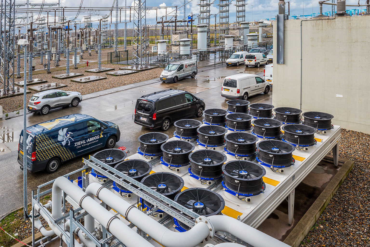 Kühlung durch Ventilatoren