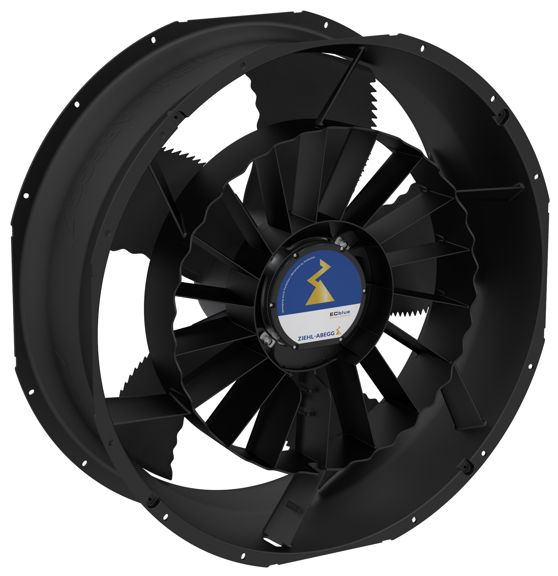 Innovative Ventilatortechnologie: Die neue Ventilatoreinheit ZAplus NextGen von Ziehl-Abegg überzeugt mit bionisch optimierten Flügeln, reduzierter Geräuschentwicklung und höherer Energieeffizienz.