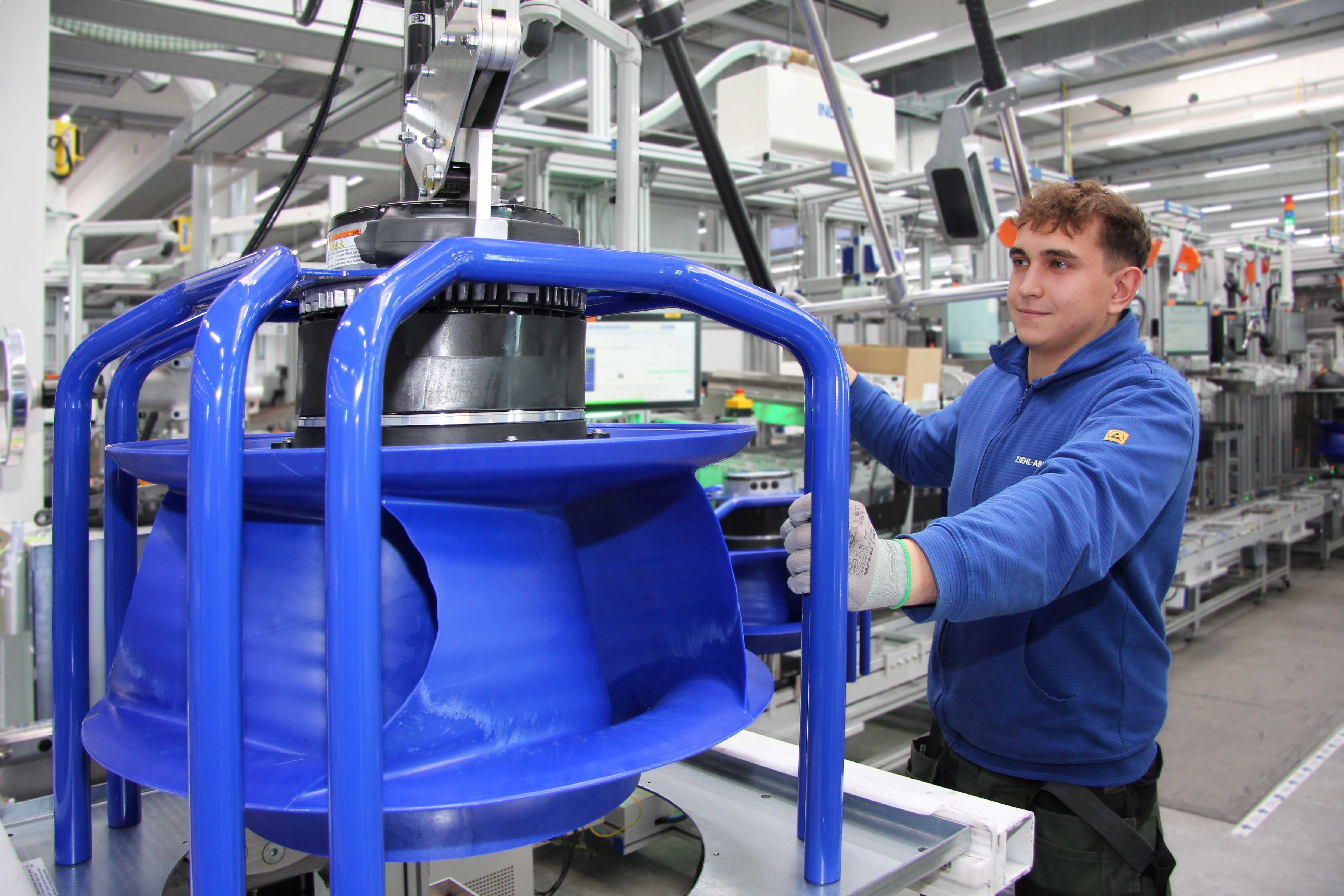 Fan production at Ziehl-Abegg will be expanded globally beyond the levels originally planned