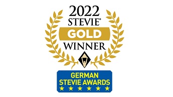 2022 Stevie Gold Winner Siegeskranz 2022 "STEVIE GOLD WINNER GERMAN STEVIE AWARDS"