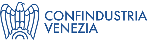 Label and logo of "Confindustria Venezia"