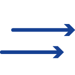 icon ZAcode high speed two blue parallel running arrows
