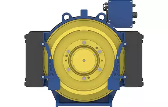 elevator machine ZAdisc SL510 front Elevator machine ZAdisc SL510 front view