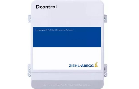 control technology ventilation systems electronic voltage controller Dcontrol frontal view